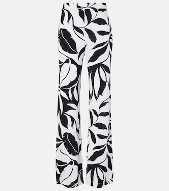 Abate printed wide-leg pants | Max Mara