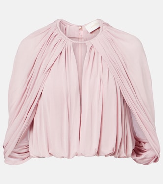 Alchemy caped draped blouse | Zimmermann