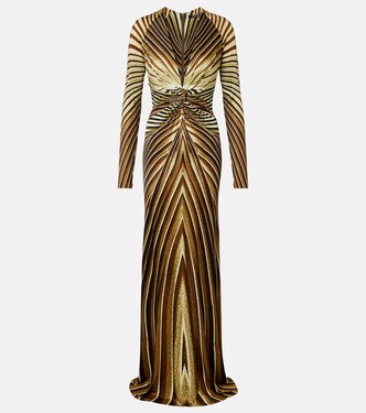 Robe longue imprimée | Roberto Cavalli