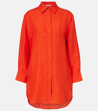 Mignonnette大廓形亚麻衬衫 | Eres