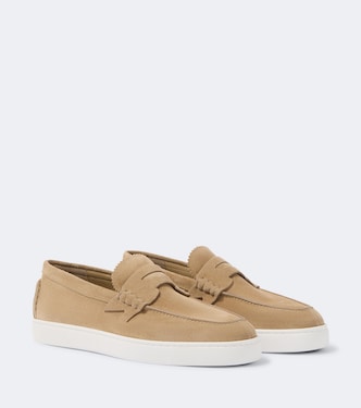 Harold suede slip-on shoes | Christian Louboutin