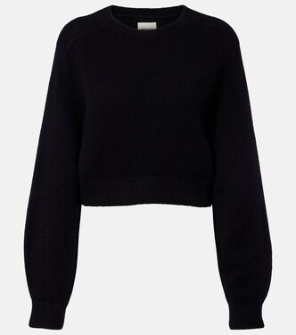 Cropped-Pullover Masie aus Wolle und Kaschmir | Khaite