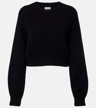 Masie cropped wool and cashmere sweater | Khaite