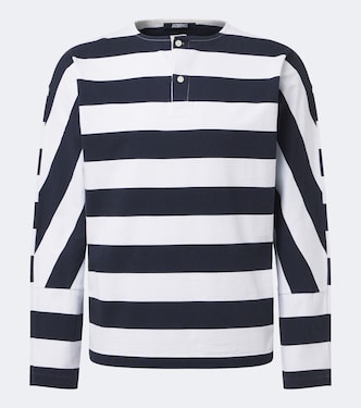 Maglia Henley Marinière in jersey di cotone | Jacquemus