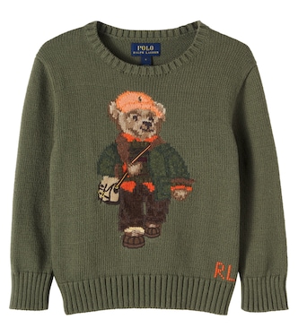 Jersey Polo Bear de algodón | Polo Ralph Lauren Kids