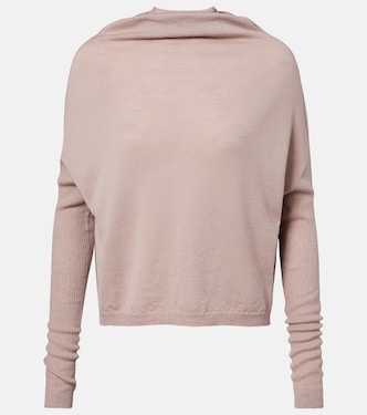Pullover LS Crater aus Schurwolle  | Rick Owens