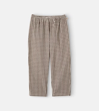 Kim gingham cotton seersucker pants | Konges Sløjd