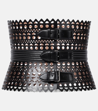 Vienne leather corset belt | Alaïa