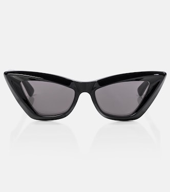 Cat-eye acetate sunglasses | Bottega Veneta