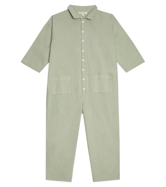 Cosmos cotton jumpsuit | Caramel