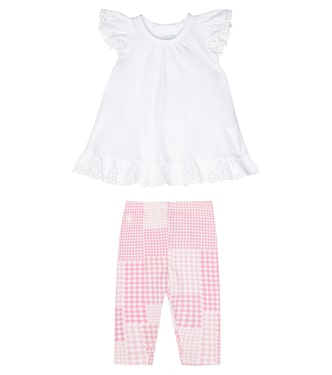 Baby cotton top and leggings set | Polo Ralph Lauren Kids