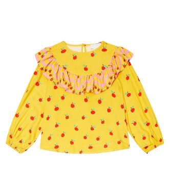 Printed ruffle blouse | Stella McCartney Kids