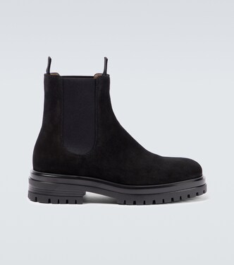 Chelsea Boots Chester aus Veloursleder | Gianvito Rossi