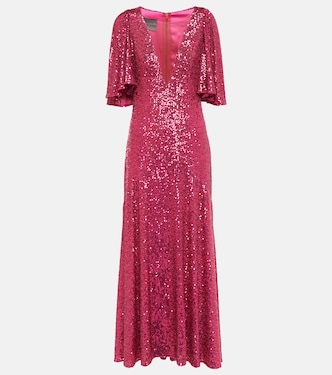 Sequined gown | Monique Lhuillier