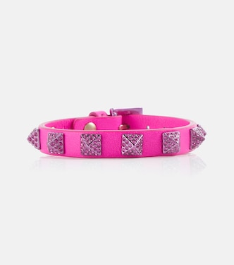 Rockstud leather bracelet | Valentino Garavani