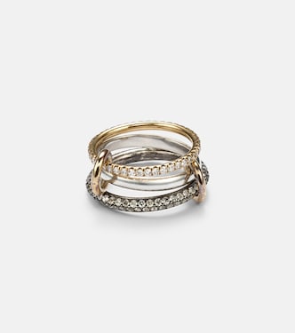 Anelli Scorpio in oro 18kt con diamanti | Spinelli Kilcollin