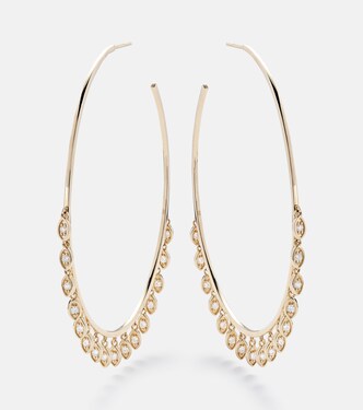 Boucles d'oreilles en or 14 ct et diamants | Sydney Evan