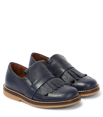 Fringe leather loafers | PèPè