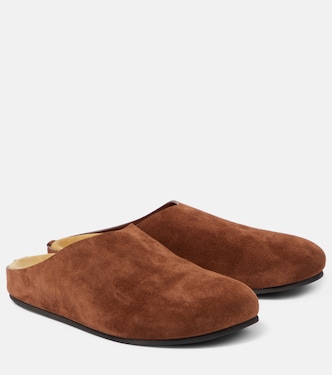 Hugo suede mules | The Row