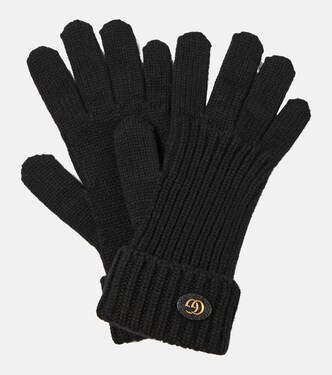 Guantes de lana y cachemir con GG | Gucci