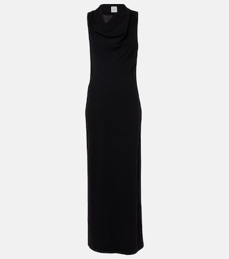 Draped wool-blend maxi dress | Toteme