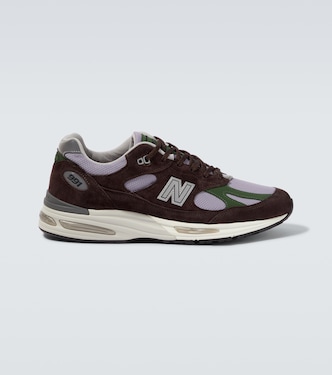 991v2 suede-trimmed sneakers | New Balance