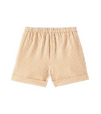 Baby Ecady striped cotton shorts | Bonpoint