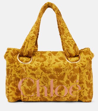 Chloé Plage Large terry tote bag | Chloé
