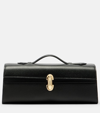 Slim Symmetry leather tote bag  | Savette