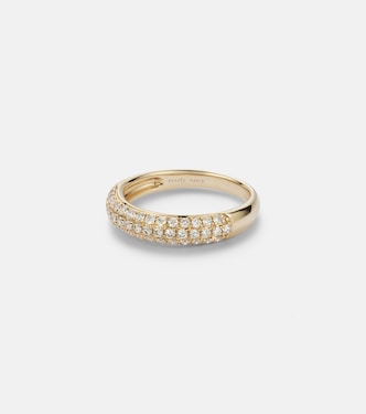 Ring aus 18kt Gelbgold mit Diamanten | Persée