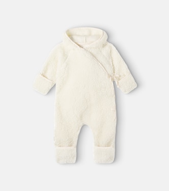 Baby - Tutina in teddy di lana con cappuccio | Binibamba