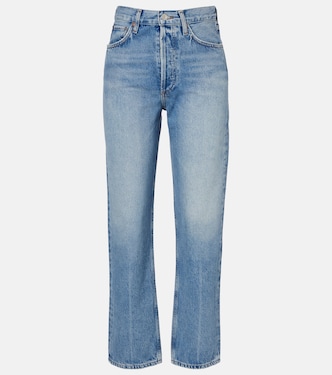 Mid-Rise Straight Jeans #90s | Agolde