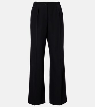 Felicita wool twill wide-leg pants | The Row