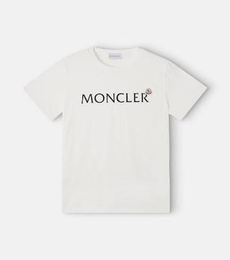 Logo cotton jersey T-shirt | Moncler Enfant