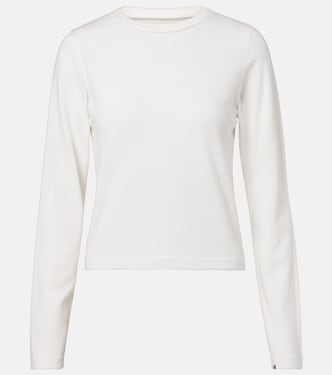 N°451 Lisa cotton and cashmere top | Extreme Cashmere