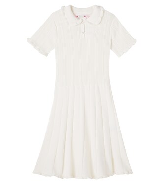 Lobelie cotton and cashmere dress | Bonpoint