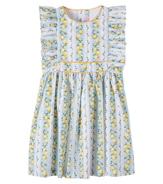 Robe Limon imprimée en coton | La Coqueta
