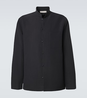 Francis linen and silk shirt | Umit Benan