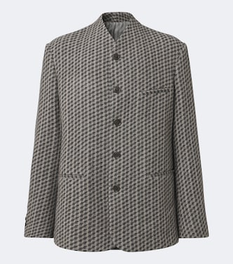 Cashmere and wool-blend blazer | Giorgio Armani