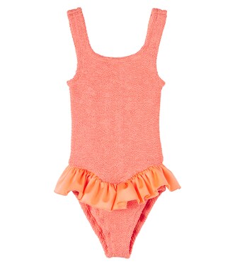 Denise Duo ruffled swimsuit | Hunza G Kids