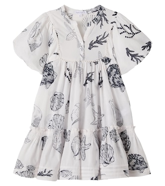 Cruz printed dress | Poupette St Barth Kids