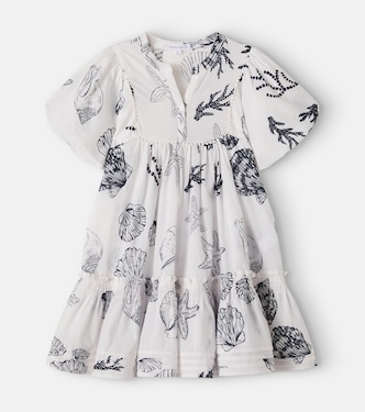 Cruz printed dress | Poupette St Barth Kids
