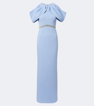 Aylin embellished crêpe gown | Rebecca Vallance