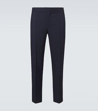 Wool canvas straight pants | Zegna