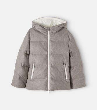 Jacke aus Schurwolle | Brunello Cucinelli Kids