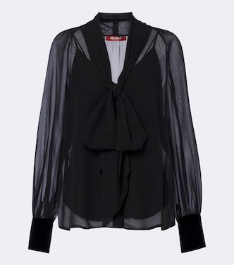 Schluppenbluse Elegante aus Seide | Max Mara