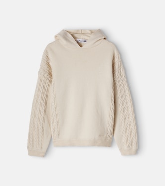 Sweat-shirt à capuche Matheus en laine et coton | Bonpoint