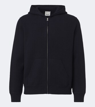 Hooded wool and cashmere jacket | Allude