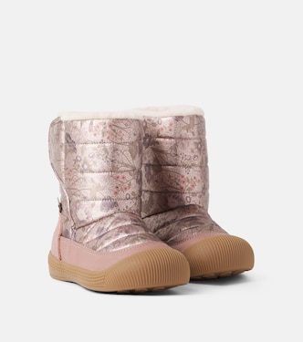 Delaney 2.0 Tex floral boots | Wheat