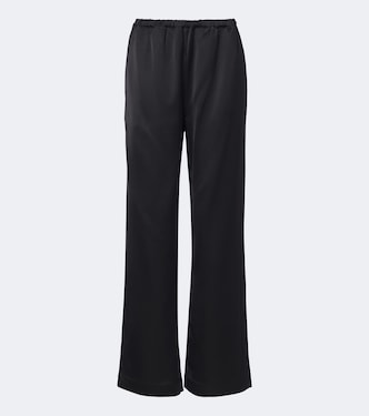 Satin wide-leg pants | Róhe